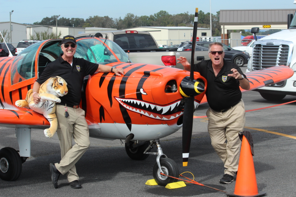 Jake the mascot and TF Pilots